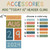 Happy Camper block calendar "Today is" header add-on with numbered color choices