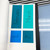 blue and green mini calendar classroom clings