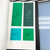 blue and green mini calendar classroom clings