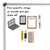 earth tone visual reminder whiteboard clings