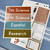 Earth Tones You Will Need clings on a Binder Ready sheet with matching subject clings