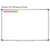 Rainbow mini calendar clings shown on a 4x6 classroom whiteboard