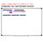 Totally Custom Number of the Day whiteboard clings shown to scale on a 4x6 foot whiteboard mockup