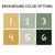 Modern Terrazzo color choices with numbered swatches