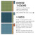 Happy Camper Base 10 color combinations and the four sizes: 6, 8, 12, and 16 inch
