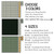 Modern Terrazzo Base 10 color combinations and the four sizes: 6, 8, 12, and 16 inch