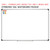 Happy Camper domino whiteboard clings shown to scale on a 4x6 foot whiteboard mockup