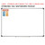 Earth Tones domino whiteboard clings shown to scale on a 4x6 foot whiteboard mockup