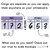 Totally Custom place value clings are separate pieces with comma and decimal clings between them