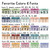 Totally Custom place value whiteboard cling display font and text color examples