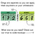 Blue and Green place value clings are separate pieces with comma and decimal clings between them