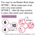 Two ways to use number bond clings: write in each circle or add 25 cling counters