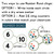 Two ways to use number bond clings: write in each circle or add 25 cling counters