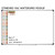Earth Tones Days at School ten frame, 48 by 7.7 inches, filling the height of a 4x6 foot whiteboard
