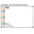 Retro Brights Days at School ten frame, 48 by 7.7 inches, filling the height of a 4x6 foot whiteboard