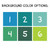 Blue and Green color choices with numbered swatches
