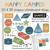 Happy Camper 2D and 3D shapes whiteboard clings on a whiteboard