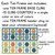 What's in the Happy Camper ten frame set: ten frame, 10 counters in all smiles or classic round, and a header