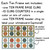 Earth Tones ten frame cling with all smiles counters or classic round counters