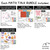 Overview of the Totally Custom Math Talk cling sets: number bond, base 10, money, and more