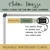 Modern Terrazzo mini calendar whiteboard clings showing weekday, month, date, and year