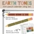 Earth Tones mini pencil calendar clings on a whiteboard with an optional "Today is" cling