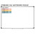Retro Brights flair pen daily schedule clings on a 4x6 classroom whiteboard