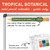Tropical Botanical pencil calendar year clings updating the date for the new school year