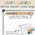 Happy Camper flair pen calendar year clings updating the date for the new school year