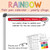 Rainbow flair pen calendar year clings updating the date for the new school year