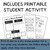 Free printable Word Builder student activity in a dry-erase pocket