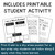 Free printable Word Builder student activity in a dry-erase pocket