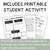 Free printable Word Builder student activity in a dry-erase pocket