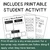 Free printable Word Builder student activity in a dry-erase pocket