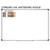Earth Tones pencil daily schedule clings on a 4x6 classroom whiteboard