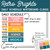 Retro Brights daily schedule whiteboard clings with a free Daily Schedule header and optional time clings