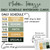 Modern Terrazzo daily schedule whiteboard clings with a free Daily Schedule header and optional time clings