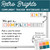 Retro Brights We Got a Compliment reward system clings spelling COMPLIMENT on a whiteboard