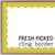 Fresh Picked style Bright Minds scalloped whiteboard cling border framing a whiteboard