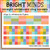 Bright Minds straight whiteboard cling borders in every style, shown side by side