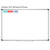 Bright Minds mini calendar clings shown on a 4x6 classroom whiteboard