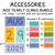 Bright Minds block calendar year cling add-on with numbered color choices