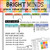 Bright Minds place value label clings on a whiteboard
