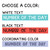 Bright Minds clings showing white, black, or coordinating text