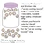 Pastel marble jar cling, 9 by 6 inches, with marbles and a 7-inch goal cling