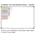 Pastel square parts of speech clings on a 4x6 whiteboard mockup