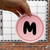 Pastel Weekly Focus Monday through Friday whiteboard clings held up to show the reusable static cling