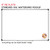 Pastel Piece-of-Pie goal tracker with a 8-inch pie plate shown to scale on a 4x6 foot whiteboard