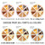 Pastel pie goal trackers showing the pie plate color and font choices