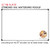 Earth Tones Piece-of-Pie goal tracker with a 12-inch pie plate shown to scale on a 4x6 foot whiteboard